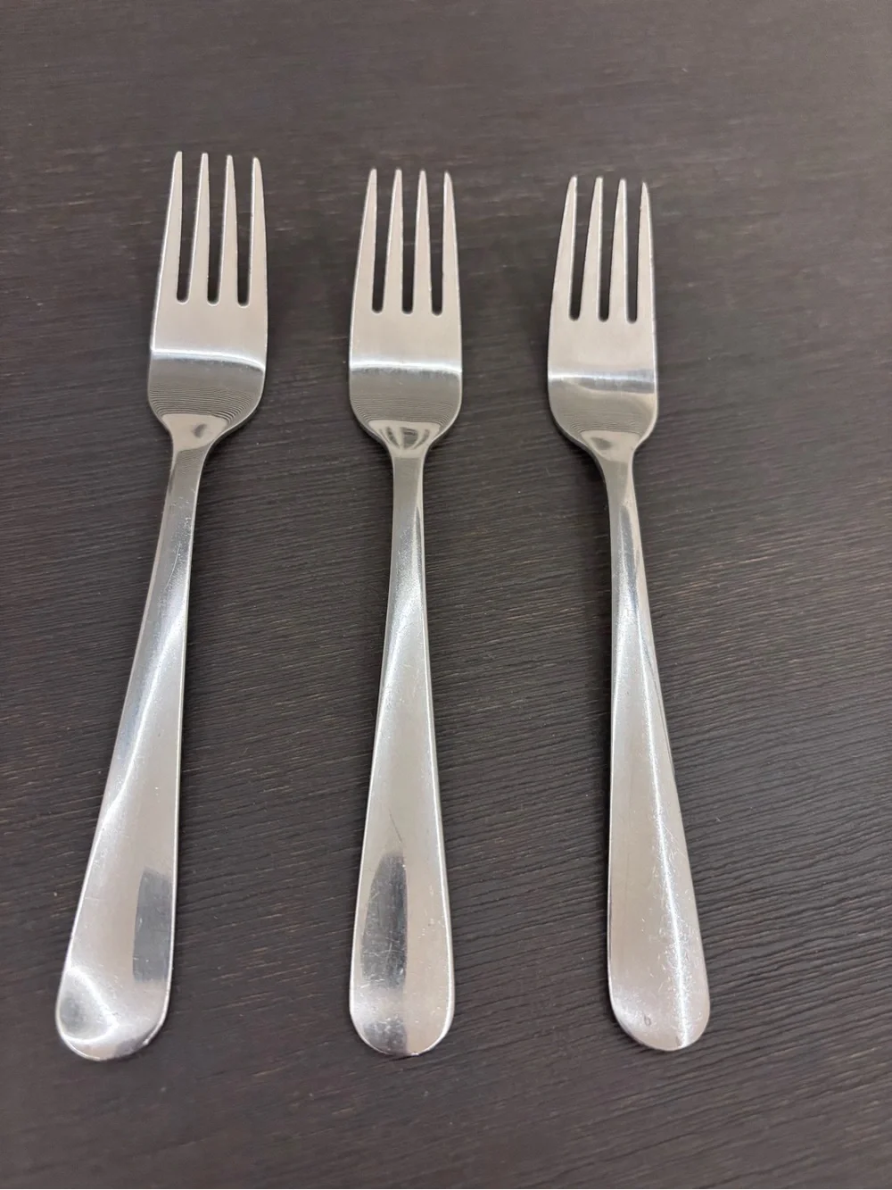 Lot 3 IKEA DRAGON Stainless Steel Salad Appetizer Forks Flatware Replacement